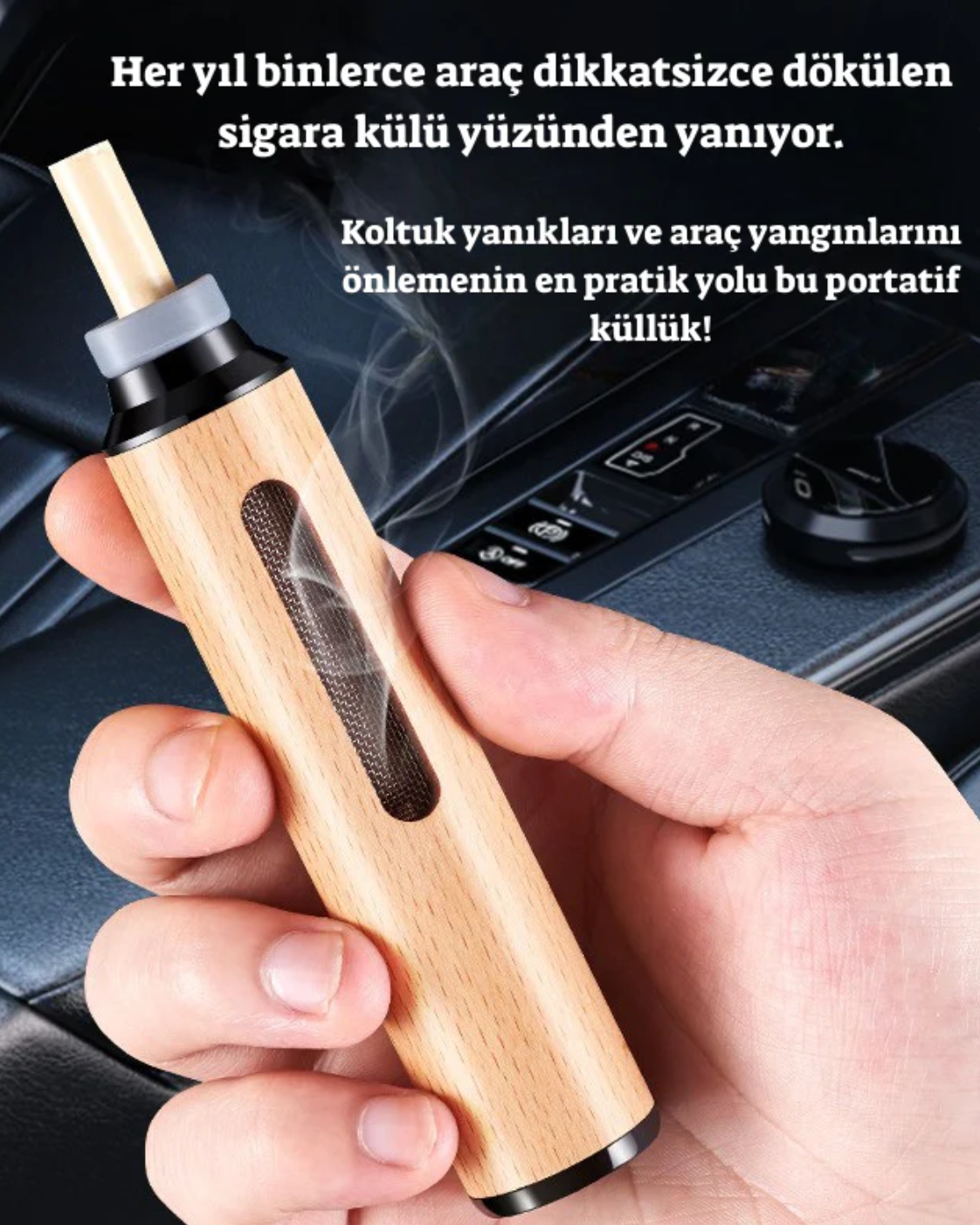 TİRMOVA Portatif Küllük